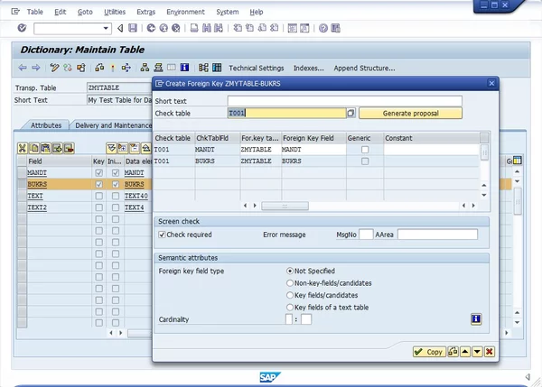 Profit Toll Forward Using Maintenance Views to Display Additional Data in Extended Table  Maintenance